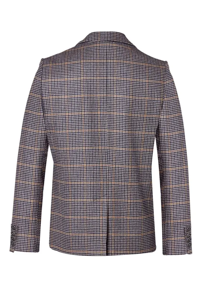 Men The Single Breasted Blazer Prince Of Wales Navy Holland Cooper Blazers Men The Single Breasted Blazer Prince Of Wales Navy Holland Cooper Blazers