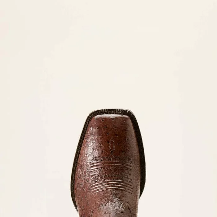 Men Western Boots Ariat Booker Chelsea Wide Square Toe Western Boot Antique Tabac Smooth Quill Ost