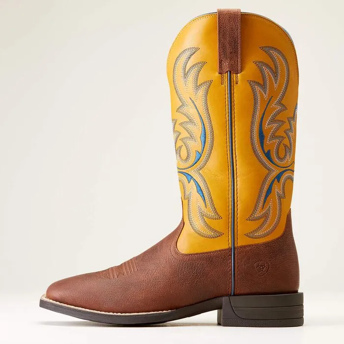 Men Western Boots Ariat Bullhead Western Boot Cowtown Brown