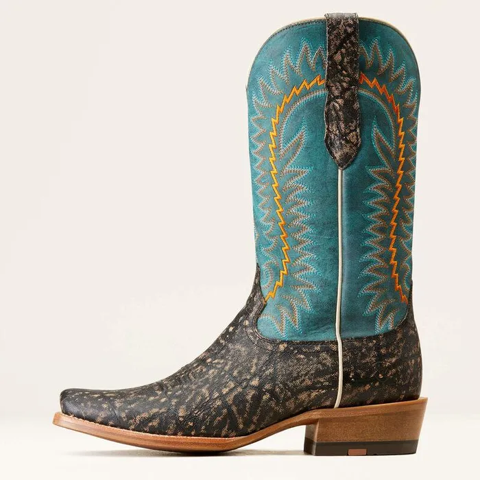 Men Western Boots Ariat Futurity Time Cowboy Boot Distressed Charcoal