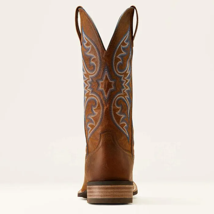Men Western Boots Ariat Ricochet Cowboy Boot Weathered Chestnut