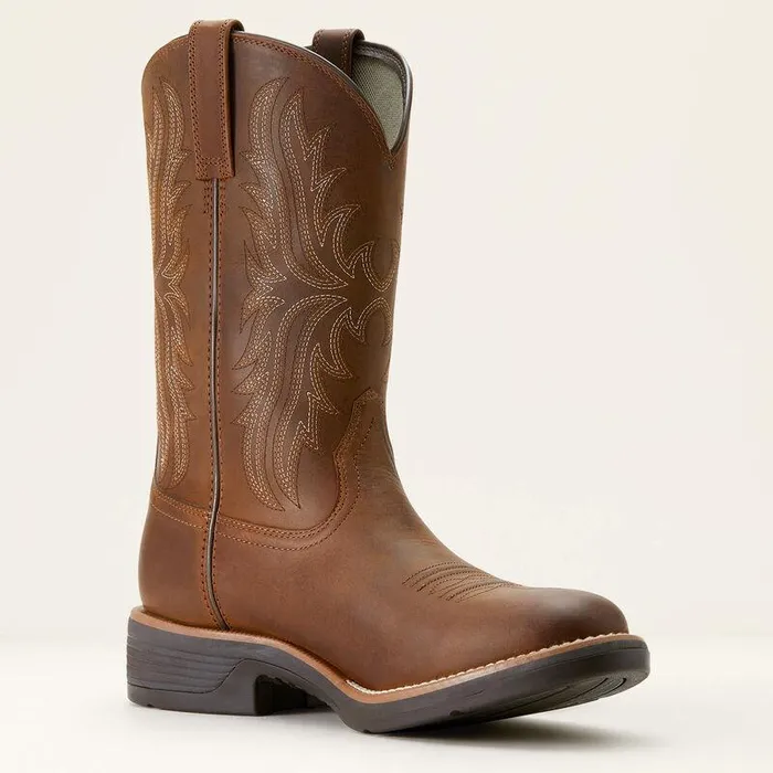 Men Western Boots Ariat Ridgeback Round Toe Cowboy Boot Distressed Tan Men Western Boots Ariat Ridgeback Round Toe Cowboy Boot Distressed Tan