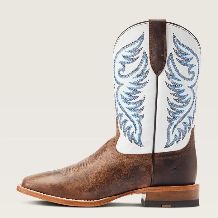 Men Western Boots Ariat Wiley Cowboy Boot Pecan Brown