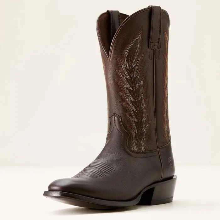 Men Western Boots Ariat Willie Western Boot Bittersweet Chocolate