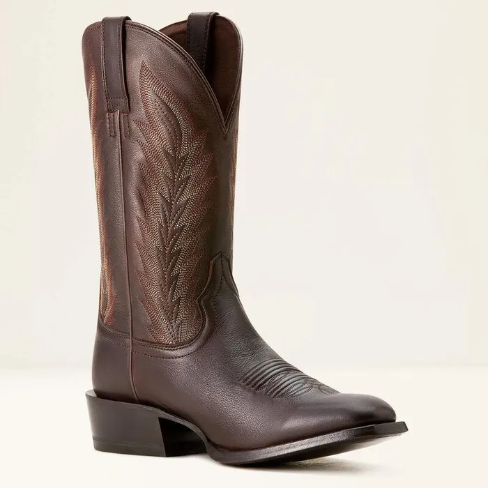 Men Western Boots Ariat Willie Western Boot Bittersweet Chocolate