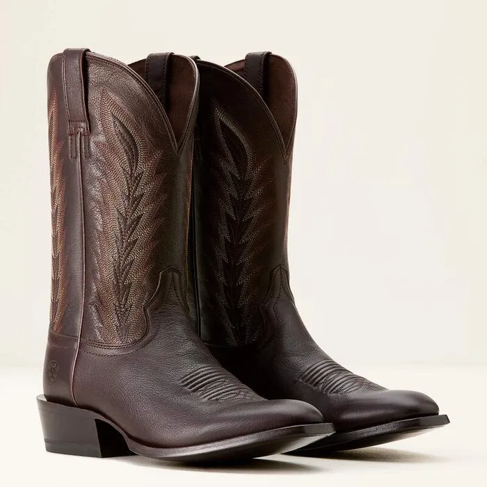 Men Western Boots Ariat Willie Western Boot Bittersweet Chocolate