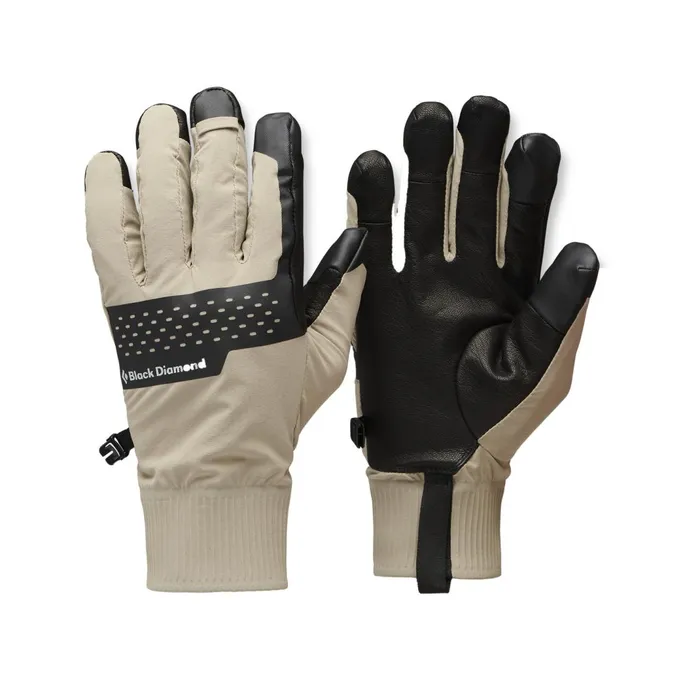 MenWomen Climbing Gloves Black Diamond Alpine Softshell Gloves