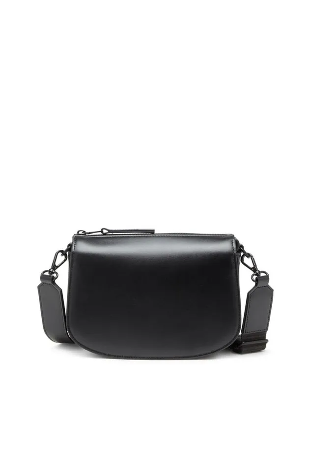 MenWomen Diesel Crossbody Bags 1DR CAMERA BAG Black