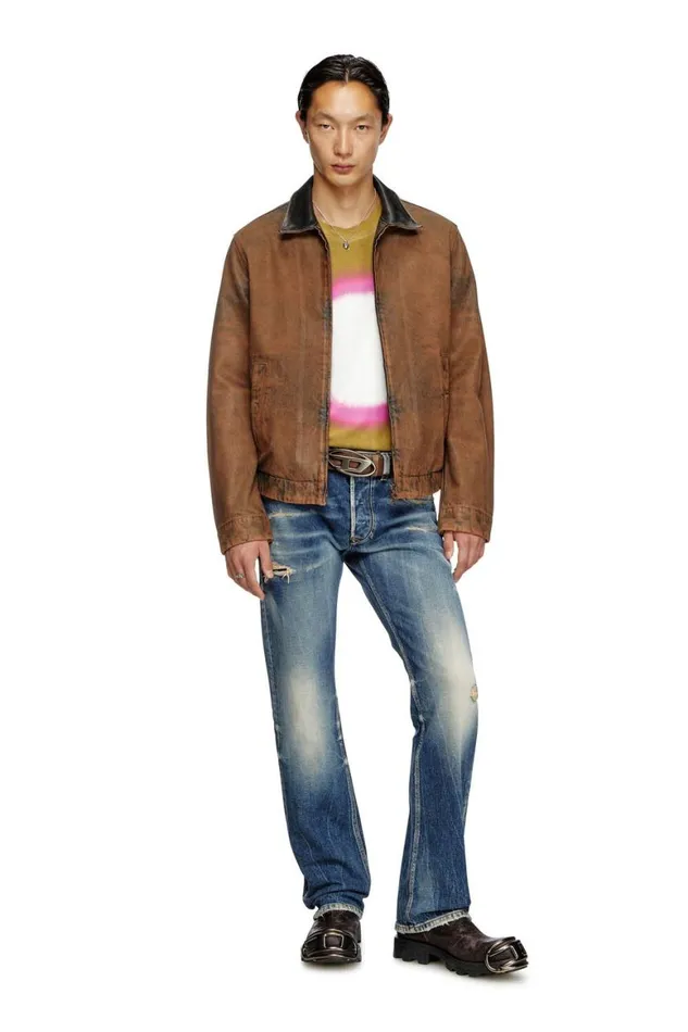 MenWomen Diesel Jeans Regular Jeans 1985 Larkee 007Y6 Dark Blue