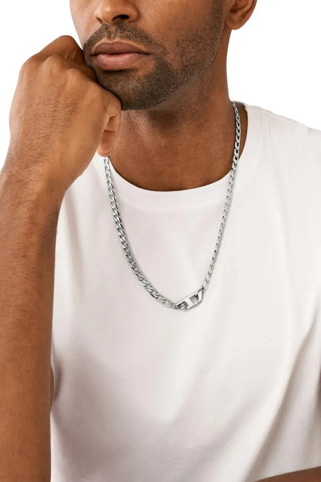 MenWomen Diesel Jewelry DX1497 Silver MenWomen Diesel Jewelry DX1497 Silver