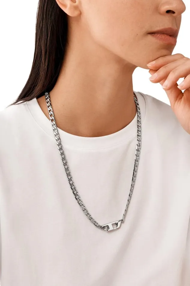 MenWomen Diesel Jewelry DX1497 Silver MenWomen Diesel Jewelry DX1497 Silver
