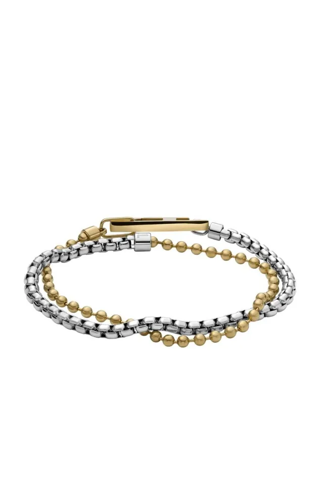 MenWomen Diesel Jewelry DX1570931 JEWEL Silvergold