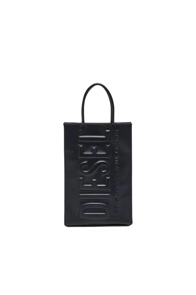 MenWomen Diesel Shopping Bags DSL 3D SHOPPER M X Black