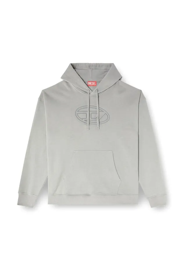 MenWomen Diesel Sweatshirts and Hoodies SUMMERBIGOVAL Light Grey MenWomen Diesel Sweatshirts and Hoodies SUMMERBIGOVAL Light Grey