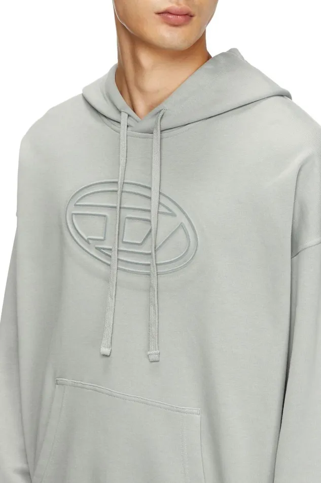 MenWomen Diesel Sweatshirts and Hoodies SUMMERBIGOVAL Light Grey MenWomen Diesel Sweatshirts and Hoodies SUMMERBIGOVAL Light Grey