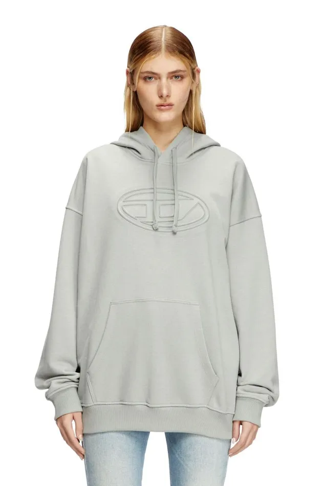 MenWomen Diesel Sweatshirts and Hoodies SUMMERBIGOVAL Light Grey MenWomen Diesel Sweatshirts and Hoodies SUMMERBIGOVAL Light Grey