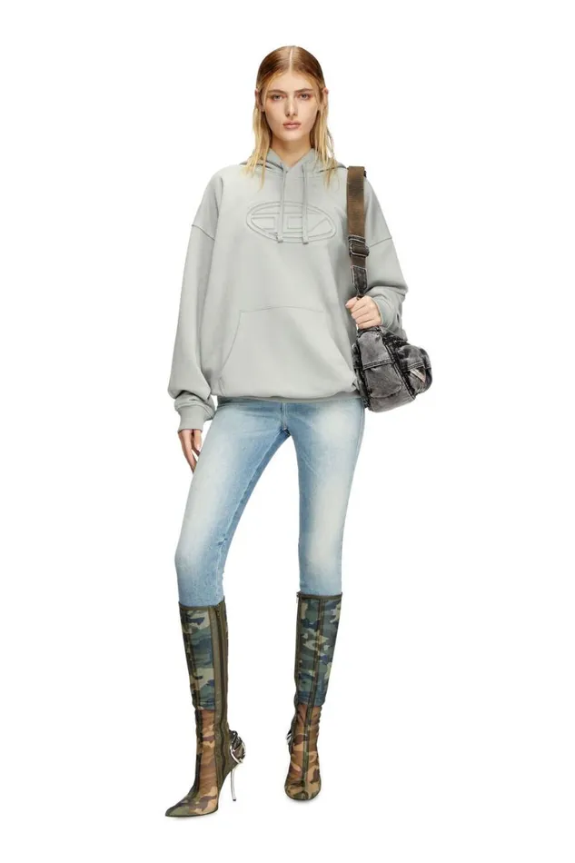 MenWomen Diesel Sweatshirts and Hoodies SUMMERBIGOVAL Light Grey MenWomen Diesel Sweatshirts and Hoodies SUMMERBIGOVAL Light Grey