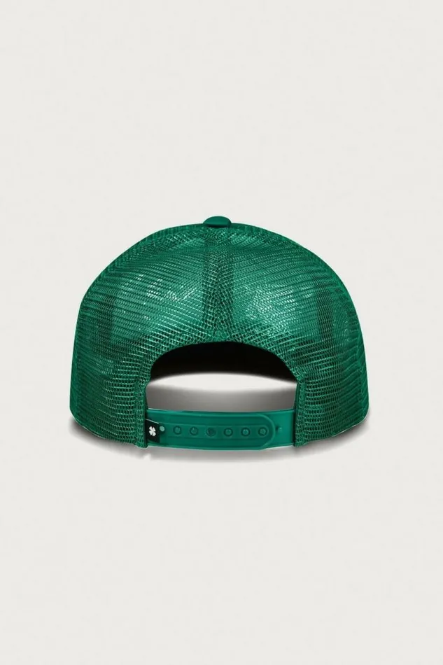 MenWomen Lucky Brand Hats Lucky Collegiate Trucker Hat Dark Green