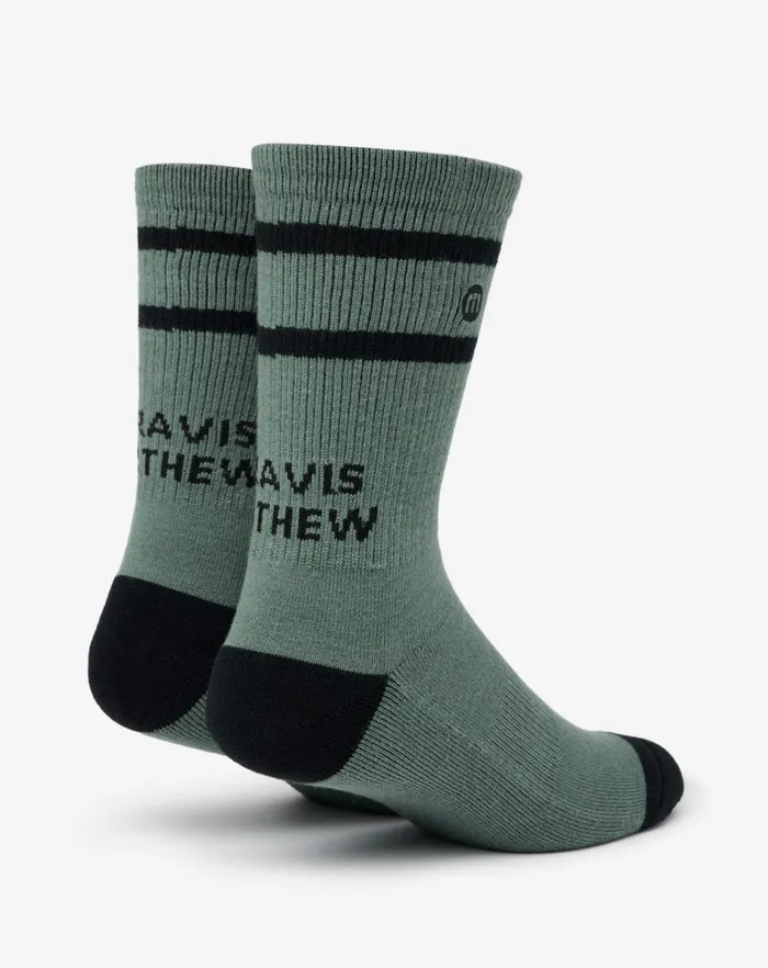 MenWomen Socks TravisMathew HIGHWAY TOWN CREW SOCK Laurel MenWomen Socks TravisMathew HIGHWAY TOWN CREW SOCK Laurel