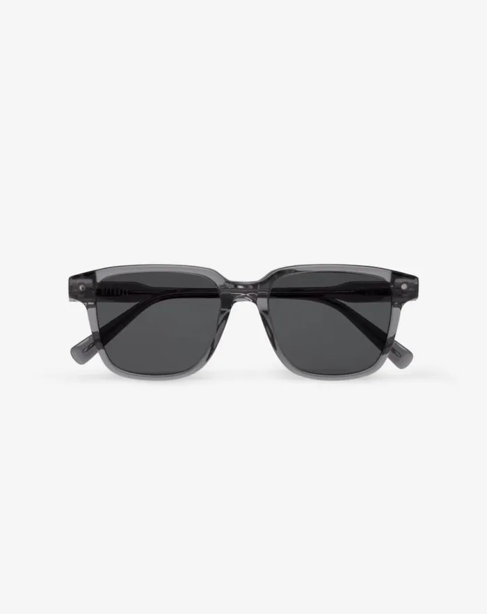 MenWomen Sunglasses TravisMathew OFFDAZE SUNGLASSES Translucent Grey Grey Polar
