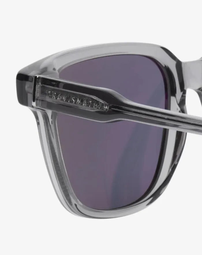 MenWomen Sunglasses TravisMathew OFFDAZE SUNGLASSES Translucent Grey Grey Polar