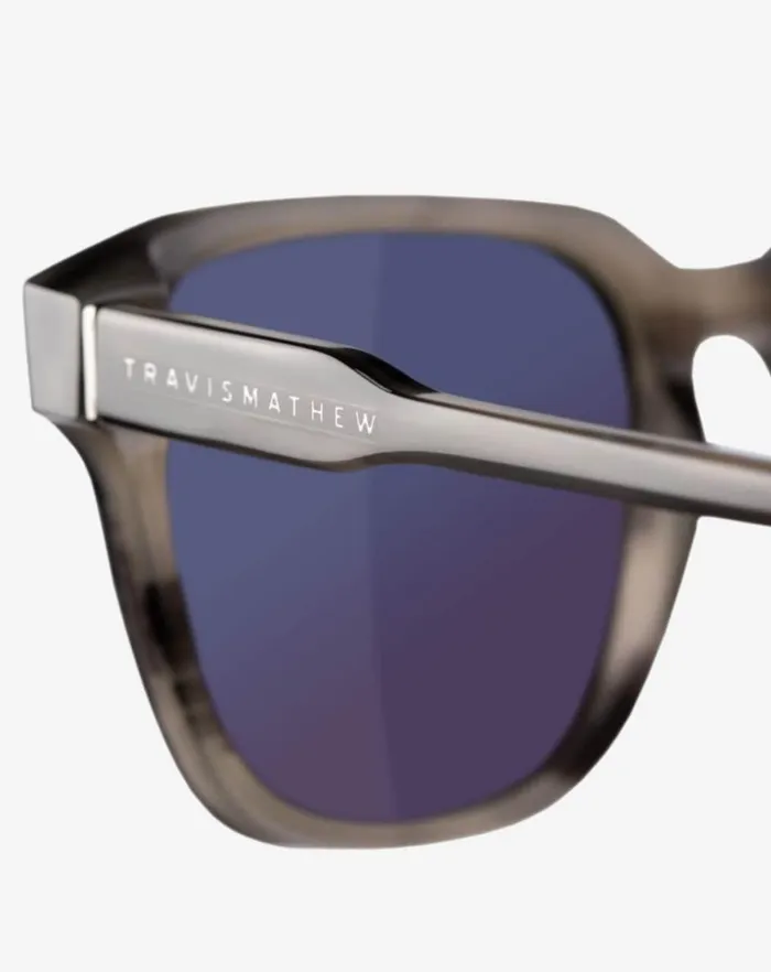 MenWomen Sunglasses TravisMathew SUNDAZE 20 SUNGLASSES Grey Tort