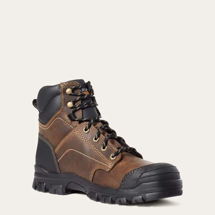 Men Work Boots Ariat Treadfast 6quot Steel Toe Work Boot Distressed Brown Men Work Boots Ariat Treadfast 6quot Steel Toe Work Boot Distressed Brown