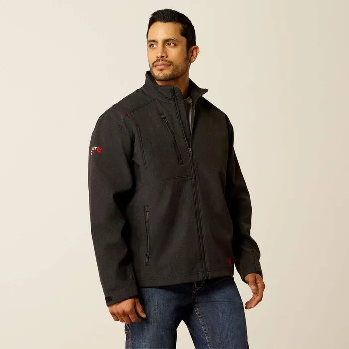 Men Workwear Ariat FR Team Logo Jacket Blackmexico