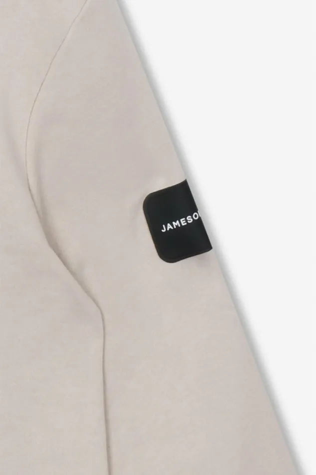 Mens Ansdell Loose Hoodie 8211 Stone Jameson Carter Hoodies and Sweatshirts