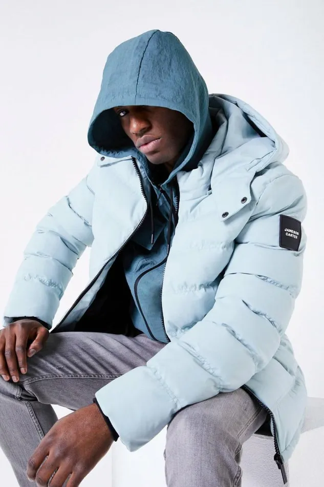 Mens Apex Coat 8211 Sage Jameson Carter Jackets and Coats
