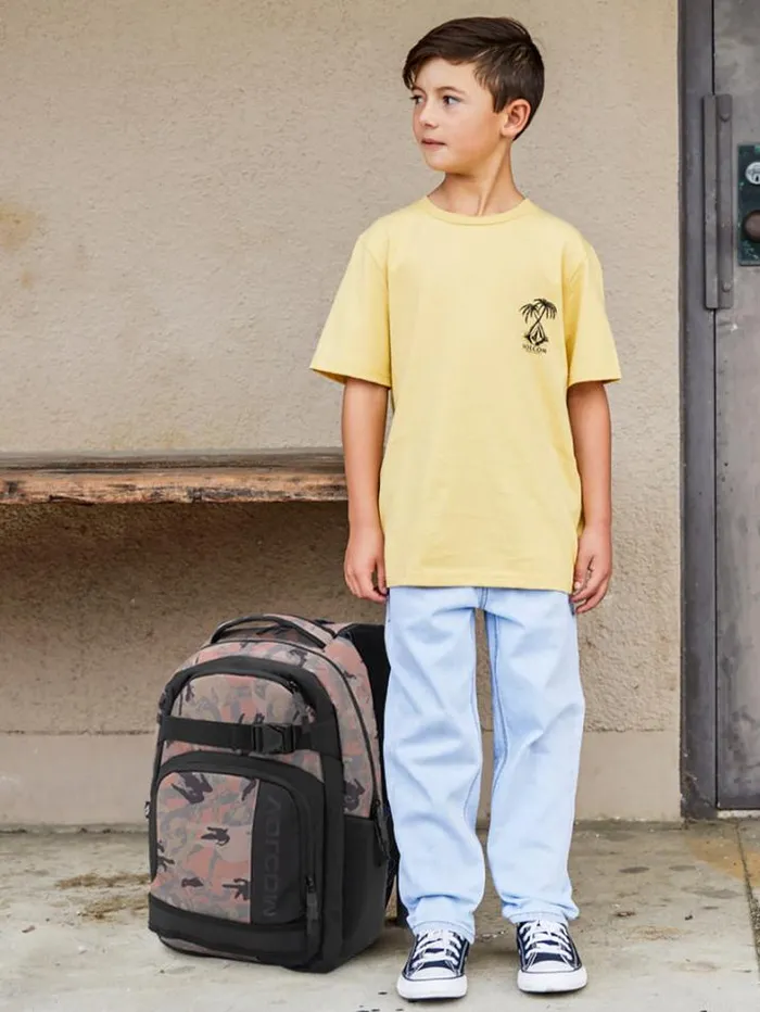 Mens Bags and Backpacks Volcom Everstone Skate Backpack 8211 Camouflage