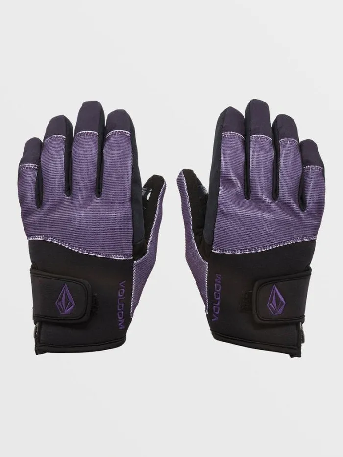 Mens Gloves and Mitts Volcom Crail Gloves 8211 Purple