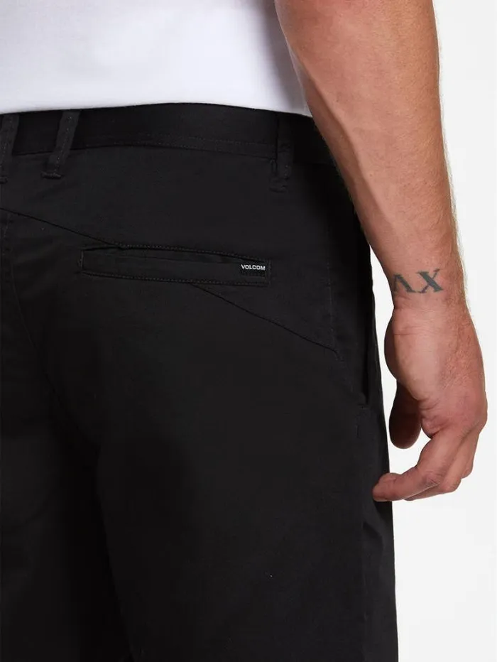 Mens Golf Volcom Frickin Modern Stretch Shorts 8211 Black