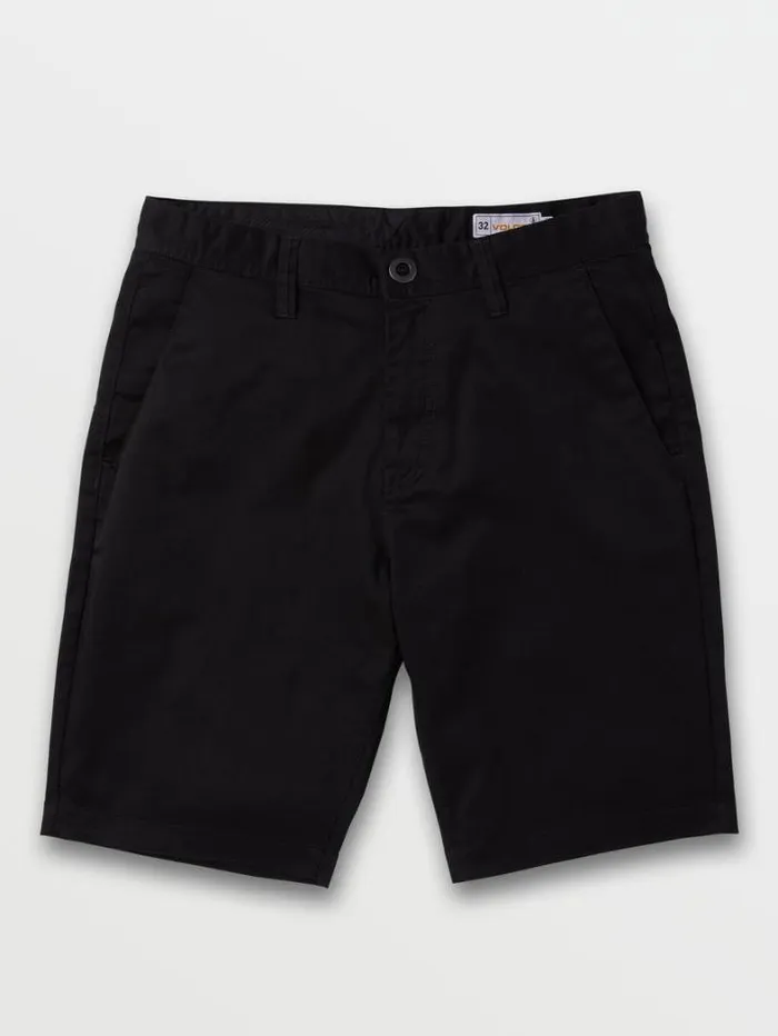 Mens Golf Volcom Frickin Modern Stretch Shorts 8211 Black