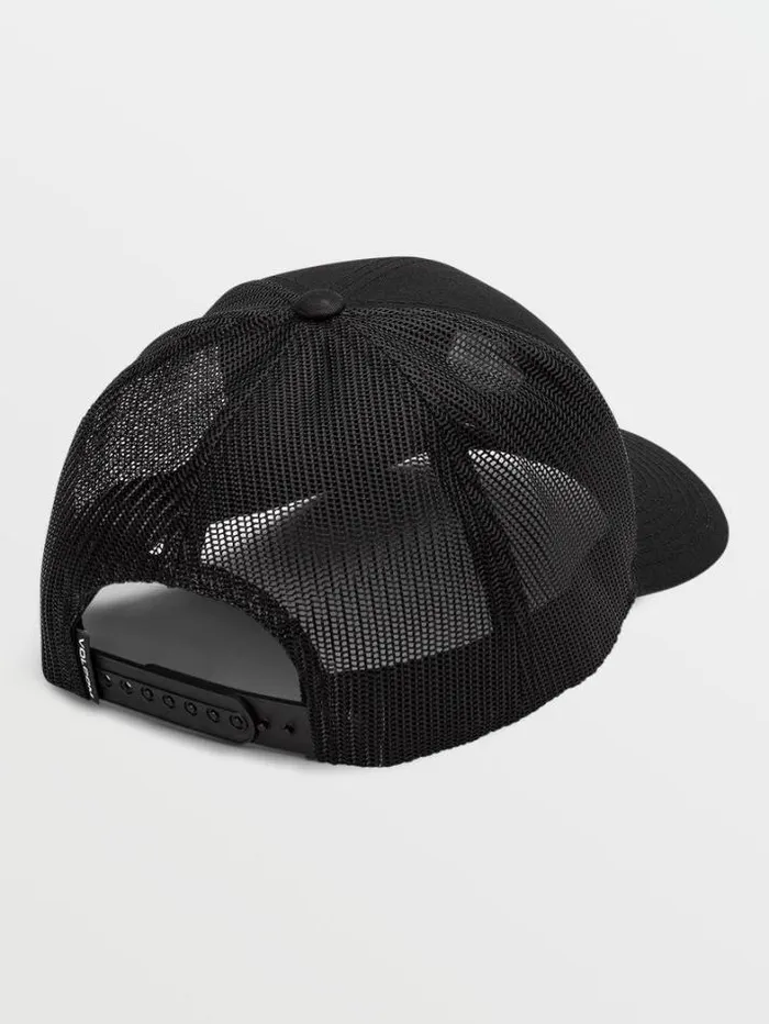 Mens Hats and Beanies Volcom Full Stone Cheese Hat 8211 Black