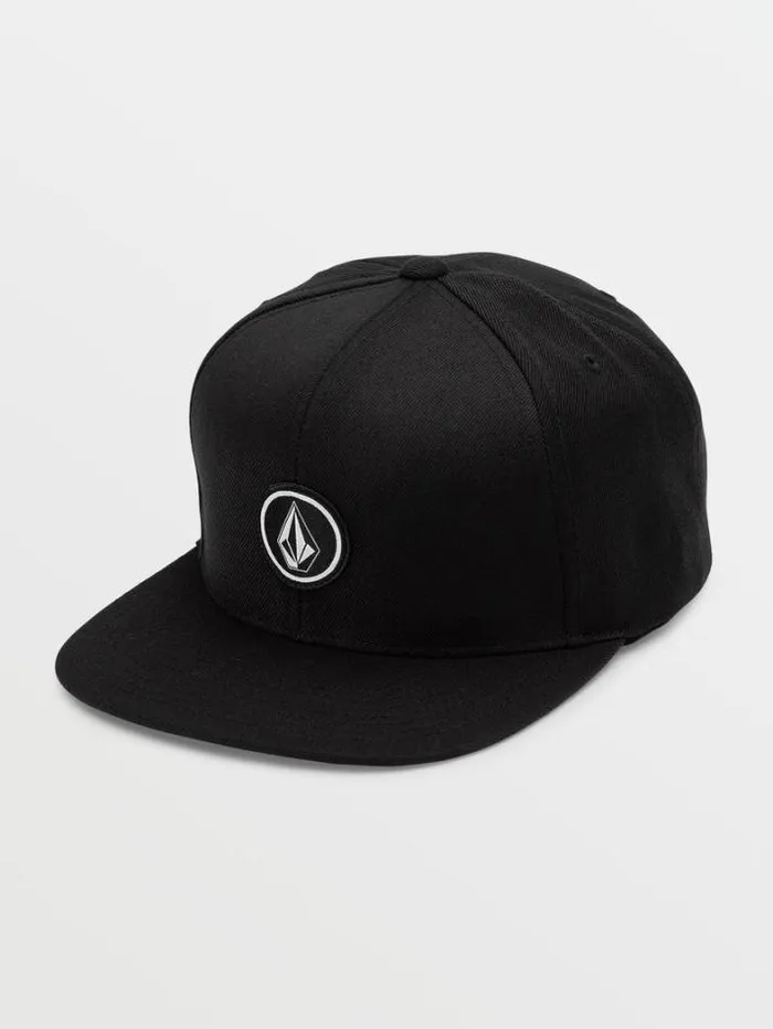 Mens Hats and Beanies Volcom Quarter Twill Hat 8211 Black