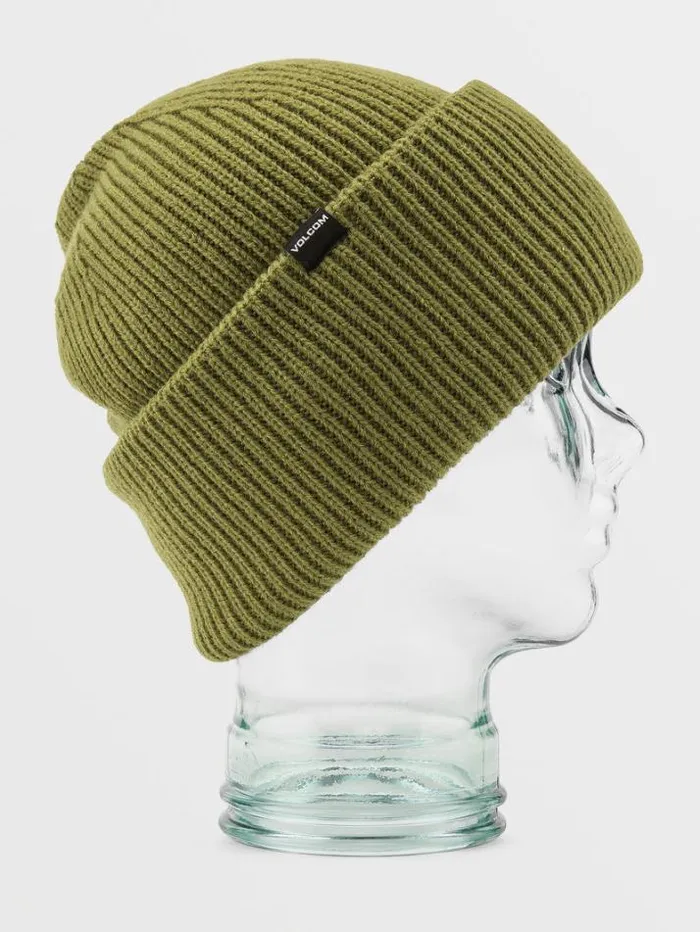 Mens Hats and Beanies Volcom Roller Beanie 8211 Moss