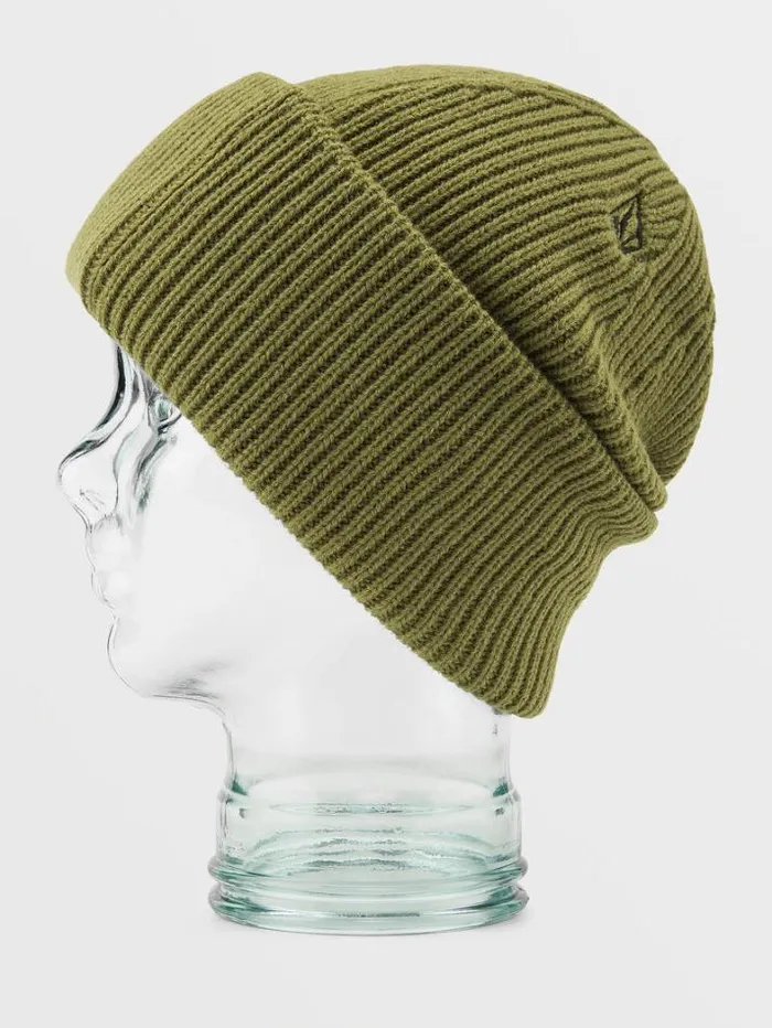 Mens Hats and Beanies Volcom Roller Beanie 8211 Moss