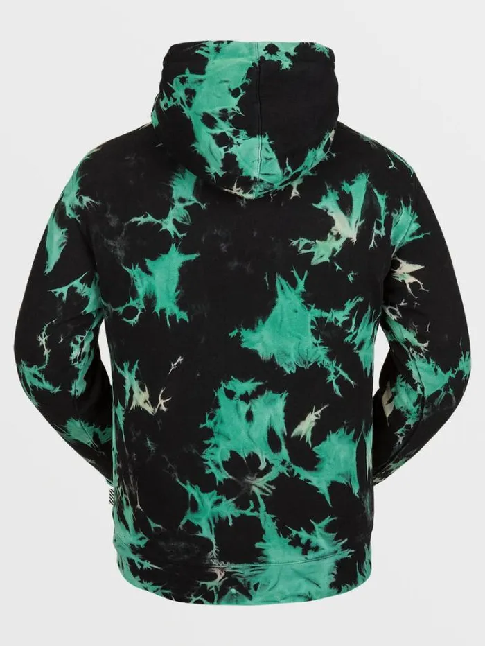 Mens Hoodies and Sweatshirts Volcom DI Fleece Pullover 8211 Spritz Black
