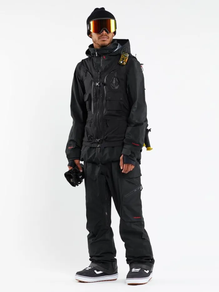 Mens Jackets Volcom Iguchi Slack Vest 8211 Black