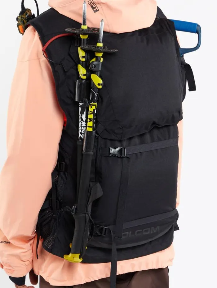 Mens Jackets Volcom Iguchi Slack Vest 8211 Black