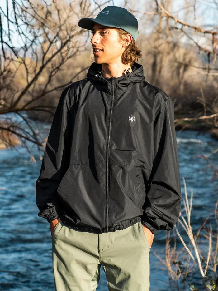 Mens Jackets Volcom Phase 91 Jacket 8211 Black