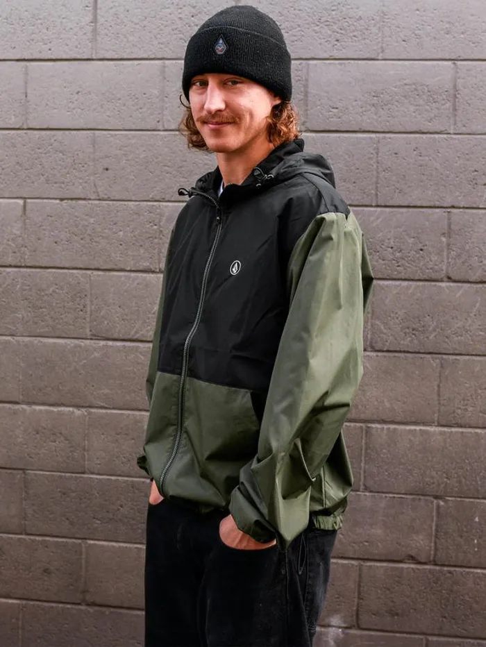 Mens Jackets Volcom Phase 91 Jacket 8211 Squadron Green