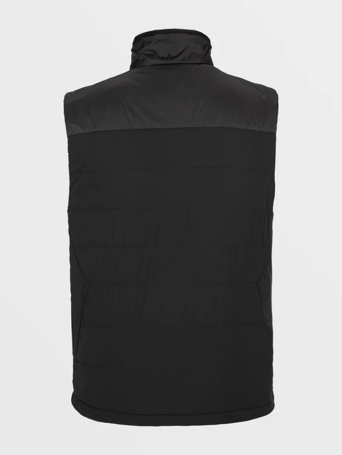 Mens Jackets Volcom Utility Puff Vest 8211 Black