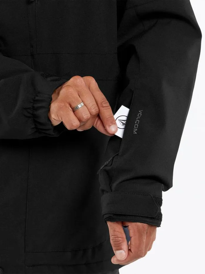 Mens Jackets Volcom VCo Op Jacket 8211 Black