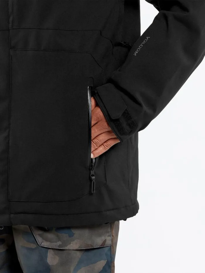 Mens Jackets Volcom VCo Op Jacket 8211 Black