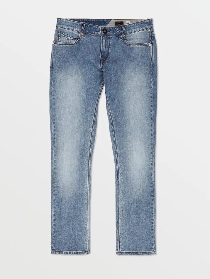 Mens Jeans Volcom 2X4 Skinny Fit Jeans 8211 Indigo