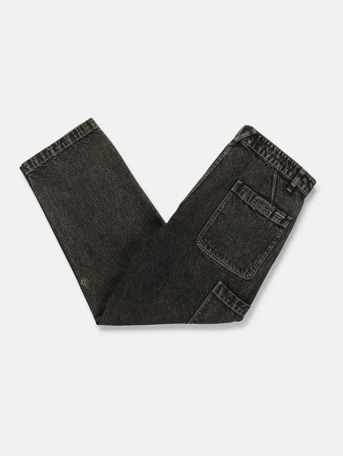 Mens Jeans Volcom Kraftsman Jeans 8211 Squadron Green