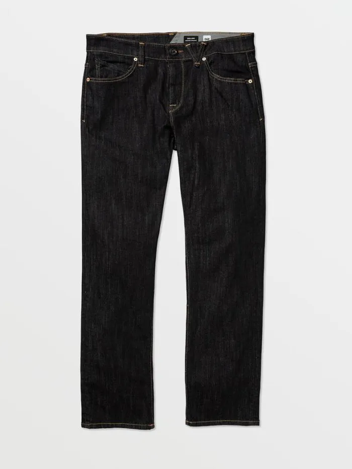 Mens Jeans Volcom Solver Modern Fit Jeans 8211 Rinse