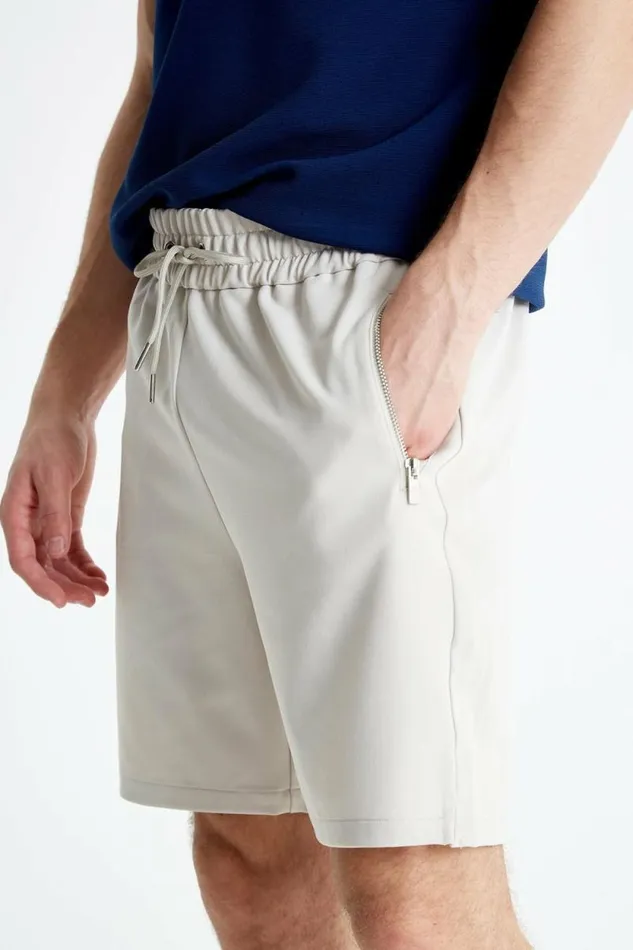 Mens Jukes Chino Shorts 8211 Stone Jameson Carter Shorts
